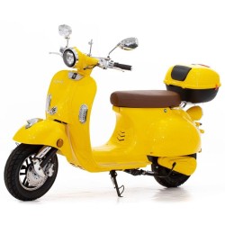 Lycke retro50 jaune profil