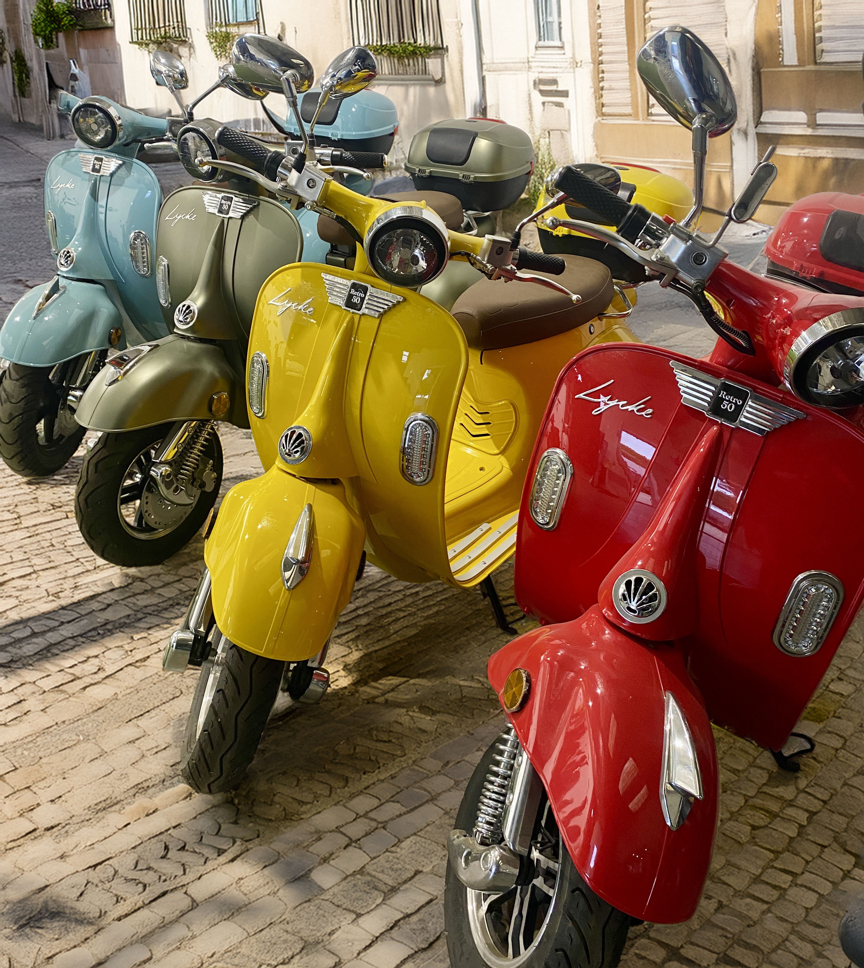 Flotte de scooters Roulez Ecolo